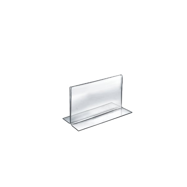 6"W x 4"H Double-Foot Two Sided Sign Holder, PK10